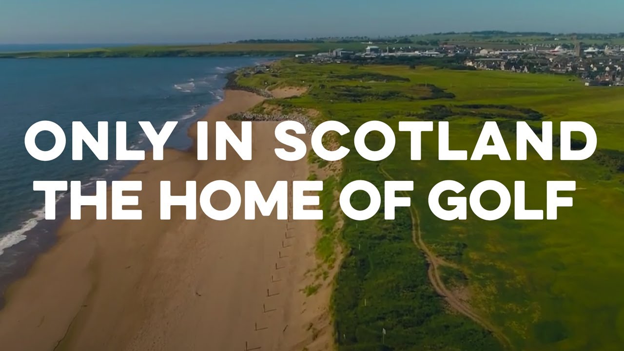 Only in Scotland, the Home of Golf
