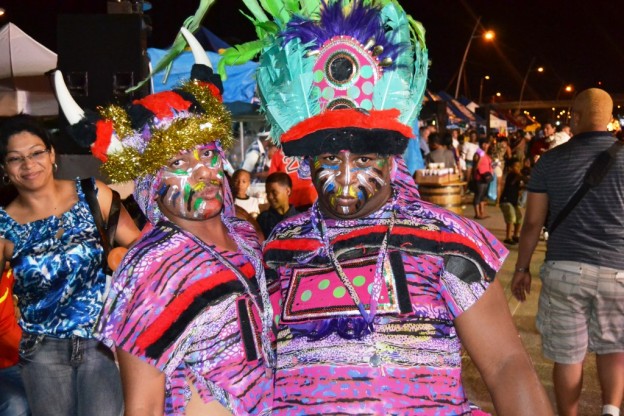 Andy Mossack revels in the Panama Carnival and gets a thotough soaking for his troubles.
