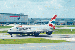 British Airways A380 250x168