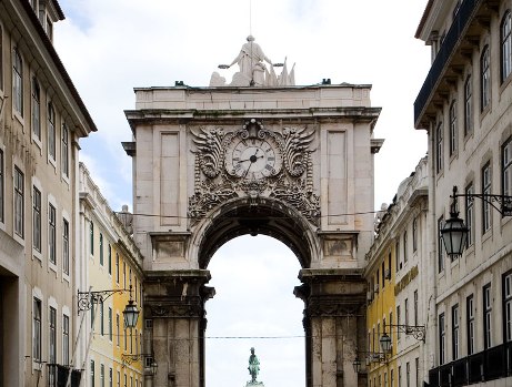 rua augusta arch