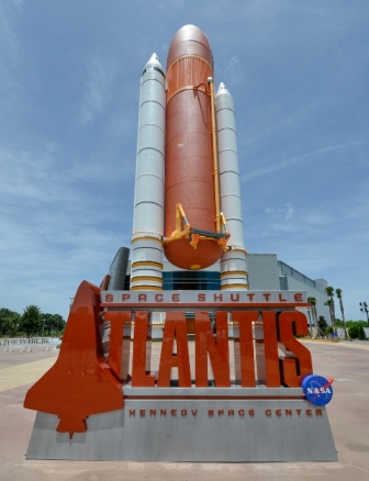 Space Shuttle Atlantis Entrance
