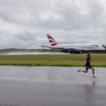 British Airways Man Vs Plane Rudolph Raath wins fastest time