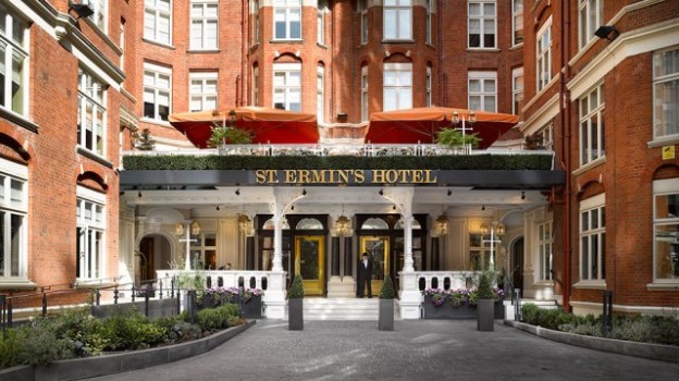 Andy Mossack reviews St. Ermin's Hotel, once the spy central of London.