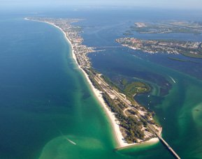 anna maria island aerial