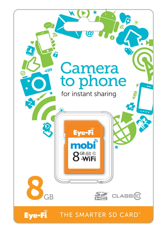 The Eye-Fi Mobi wireless SD card is set to transform the way we share images.