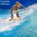 Surfing at Munich Airport courtesy Munich Airport
