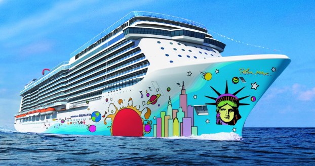norwegian cruise lines breakaway peter max