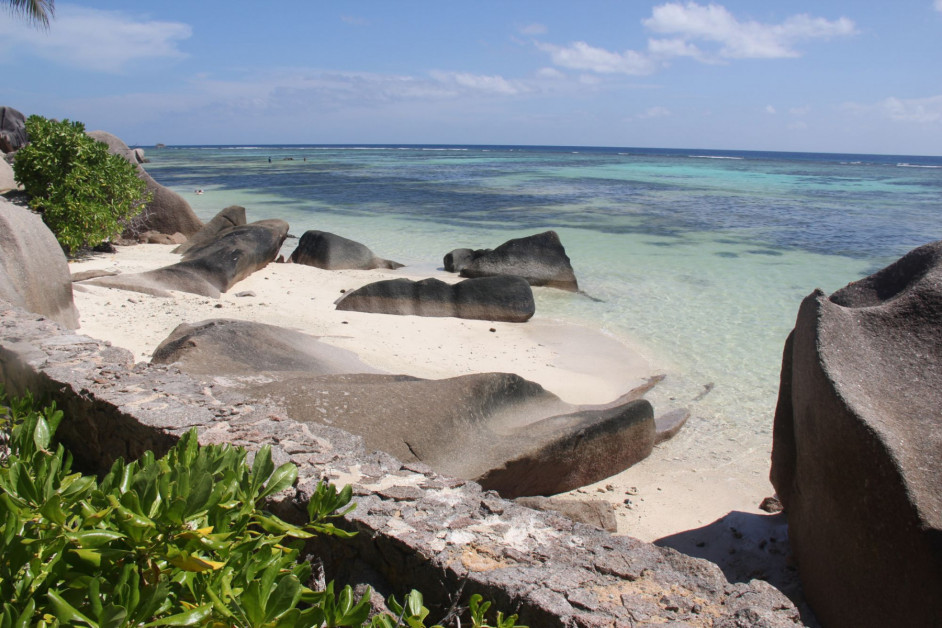 Seychelles anse source beach