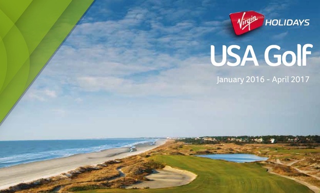 Virgin Holidays launches first USA golf brochure featuring some of America's top courses.
