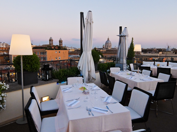 Dusk at Restaurant
