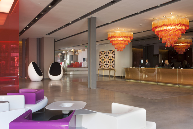Andy Mossack reviews the Nhow Hotel Milan Lobby Nhow Milano RC NH nhow milano 275 med