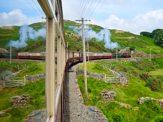 Rupert Parker climbs aboard as he goes exploring north Wales by rail Ffestiniog Railway