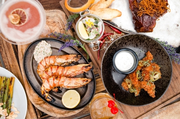 Anthea Gerrie eats at Madison London a New Orlean's style pop up. madisonneworleans justinetrickett 4316