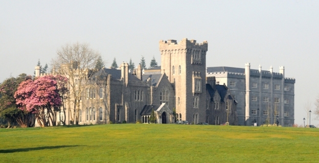 Exterior of Kilronan Castle less lawn
