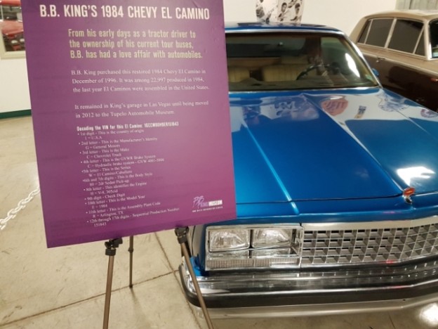 Tupelo Automobile Museum 3 BB Kings Chevy