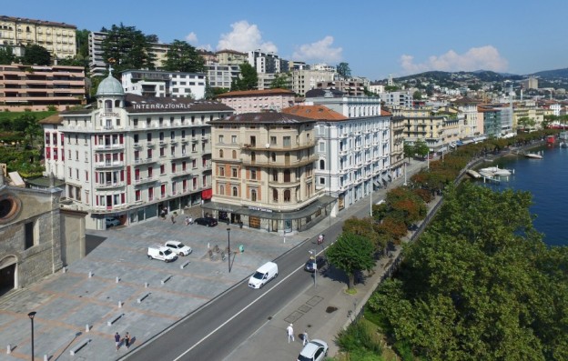 Hotel International au Lac Main front view cover page DJI 0057 HD