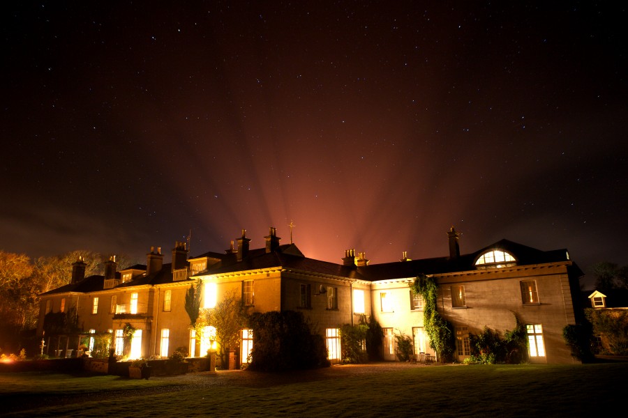 Dunbrody House Hotel at night time 2