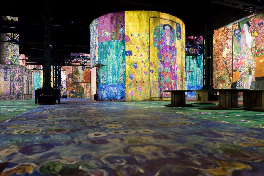 Klimt at Atelier des Lumieres2 credit Culture Spaces