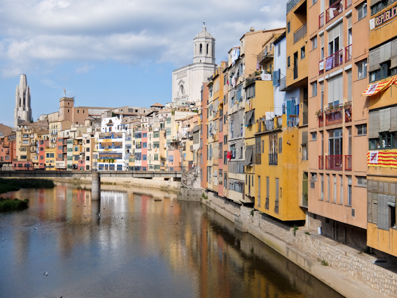 Rupert Parker uncovers the secret Costa Brava if you're a lover of getting away from the tourist treadmill. Girona Riverside