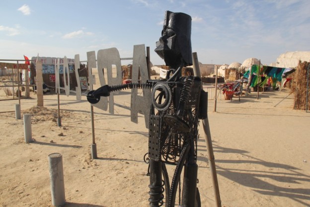 Channelling his inner Luke Skywalker, Andy Mossack visits the set of Star Wars Mos Espa