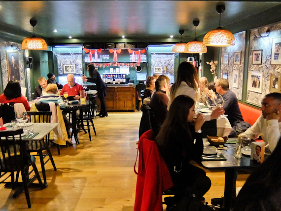Romulo Cafe Interior