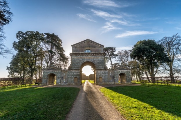 The Holkham Triumphal Arch. Stay in magnificent 18th Century Grandeur. 5 If follies were built as grand statements of status by Georgian landed gentry, then the Holkham Triumphal Arch certainly fits the bill.