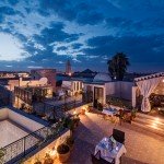 Riad Star, Marrakech 8 Riad Star roof view night 1