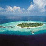 Aerial view of JA Manafaru Maldives