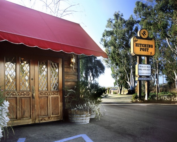 Anthea Gerrie visits Hitching Post II to recreate a famous movie scene. Exterior credit Kirk IrwinII Images