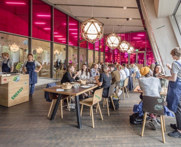 Anthea Gerrie reviews Studio Olafur Eliasson Kitchen at Tate Modern Studio Olafur Eliasson Kitchen at Terrace Bar as part of Olafur Eliasson In real life at Tate Modern London 2