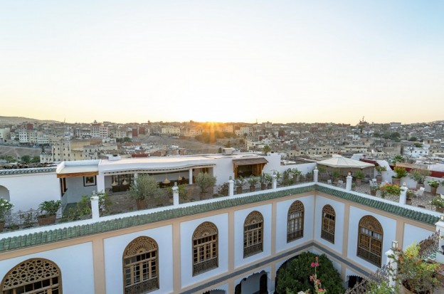Michael Edwards reviews Riad Palais Amani in Fez Medina. A place of serene luxury. sunrise 31233272487 o