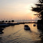 Beverley Watts enjoys the beauty and the best of Lombardy in a long weekend break. Sirmione sunset © B.Watts