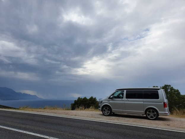 campervan roundtrip from England to Croatia