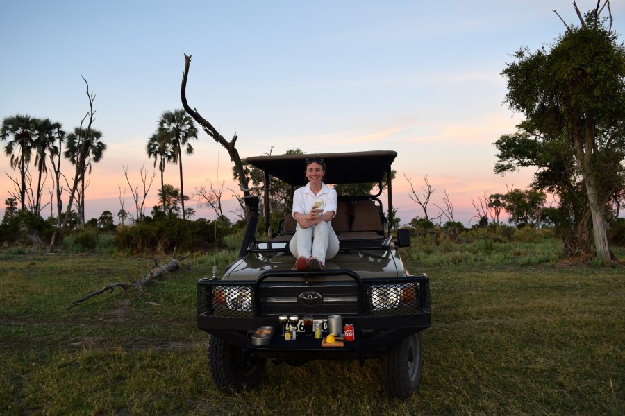 flying safari in Botswana