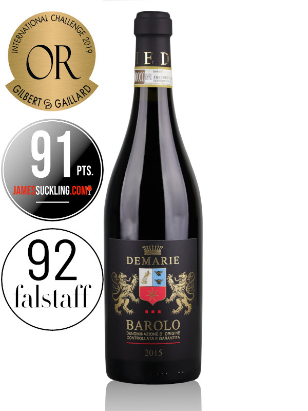 Red wine Demarie Barolo DOCG 2015 Piemonte Italy