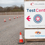 APH launches drive-through Covid-19 testing facility at its car park at Gatwick Airport Collinson Partnership at APH Gatwick 002 e1618930302535