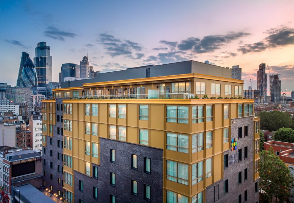 Hyatt Place London City East external view