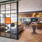 easyJet has opened its first airport lounge at Gatwick Airport