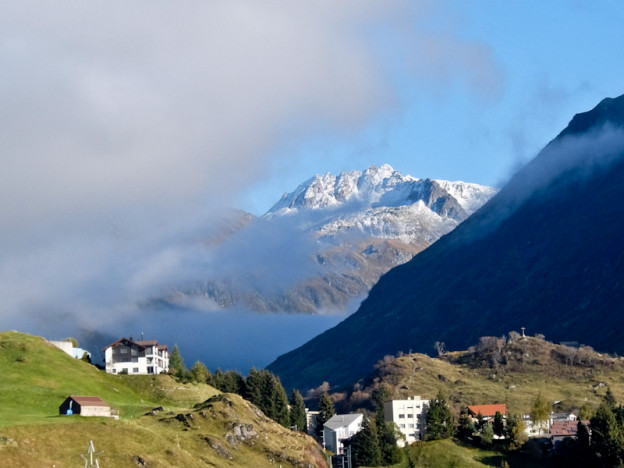Andermatt and Mist