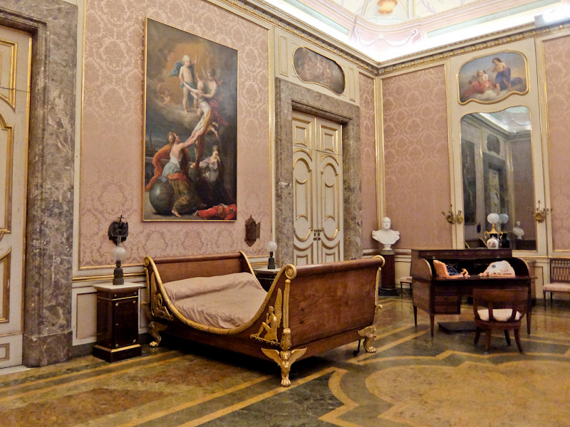 Palace of Caserta Kings Bedroom