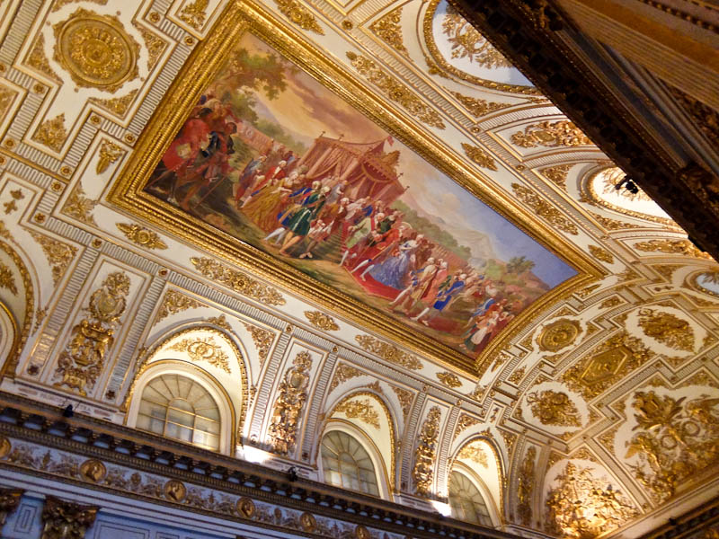 Palace of Caserta Royal Apartment Ceiling