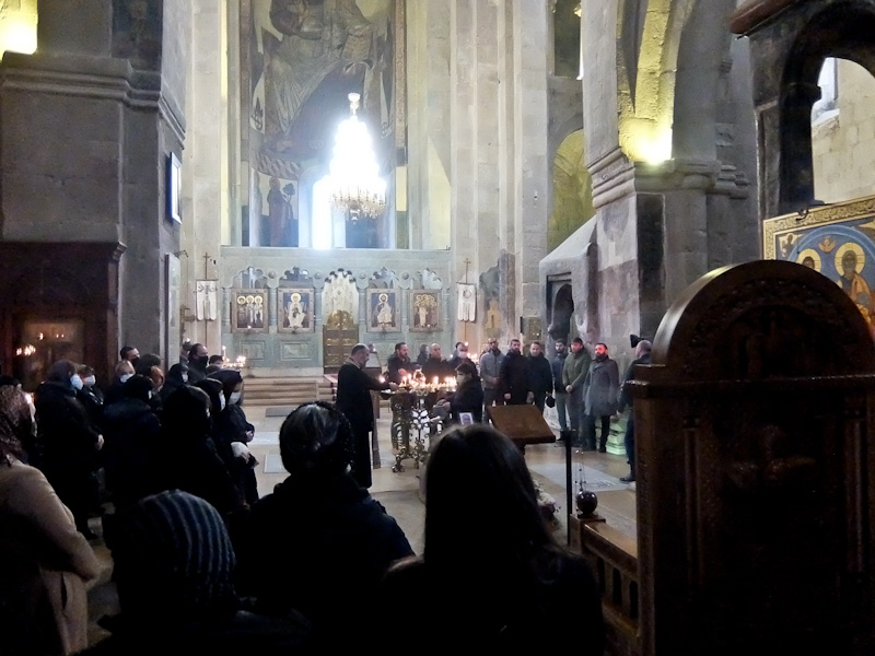 Tblisi Svetitskhoveli Cathedral Interior