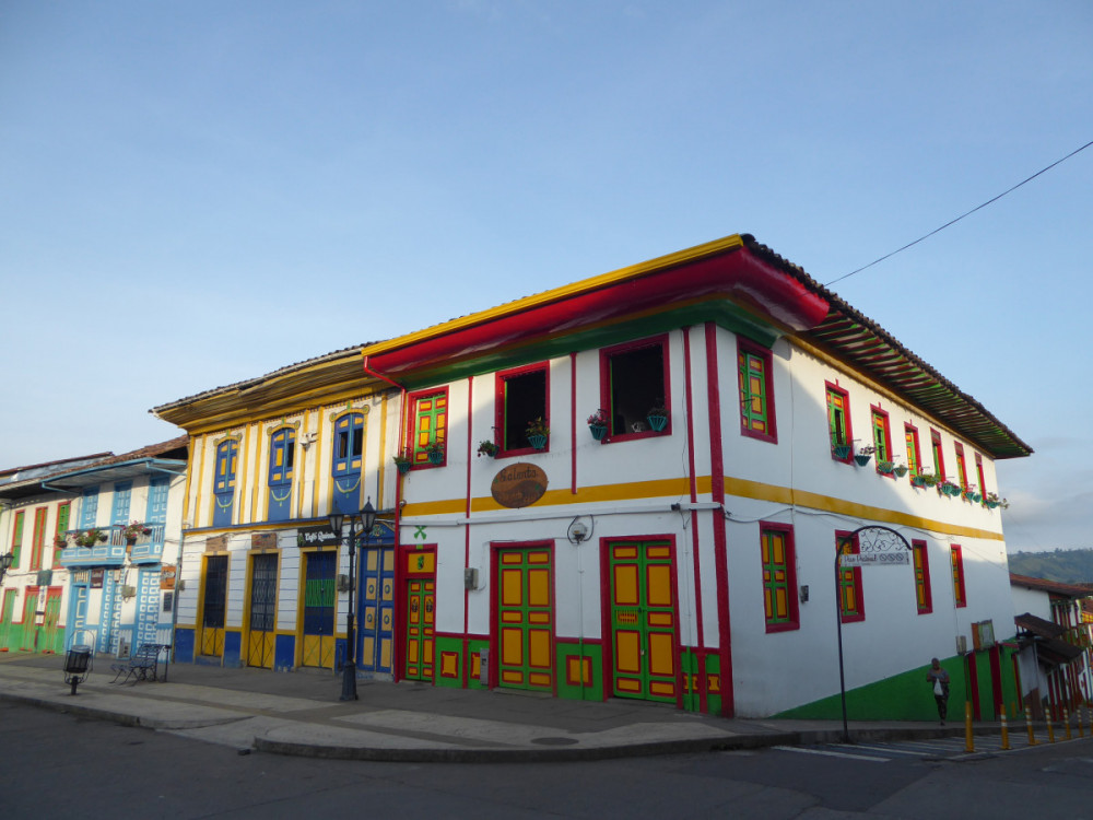 Colourful houses Salento