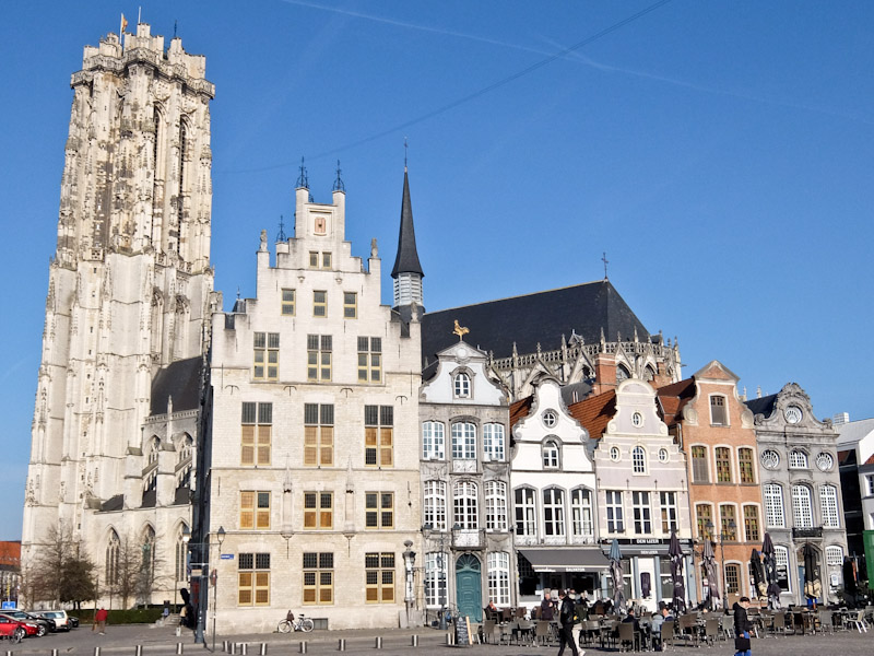 Mechelen Cathedral and Square