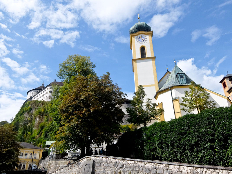 Kufstein Castle and Church