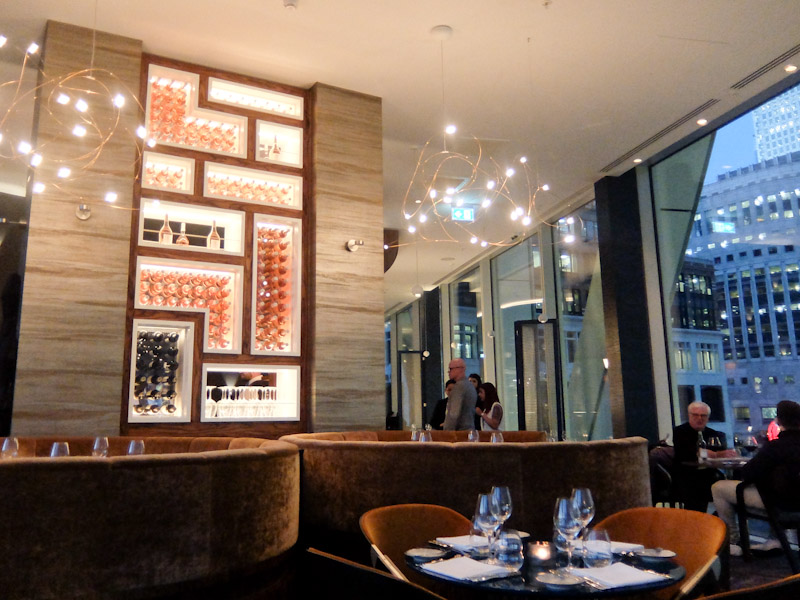 M Restaurant Interior