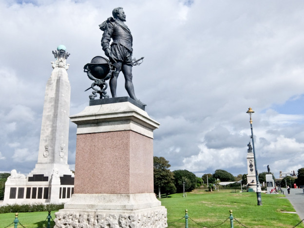 Weekend in Plymouth, Francis Drake Statue