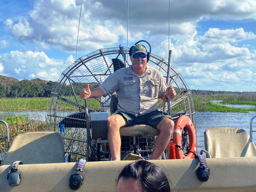 Wild Florida AirBoat Captain (C) Andy Mossack