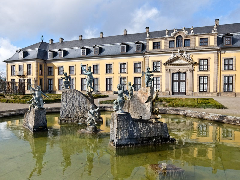 Herrenhausen Gardens Fountain