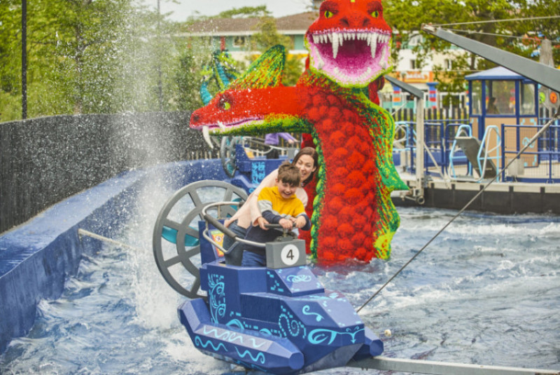 Legoland Windsor Hydras Challenge will test explorers mettle as they prepare to get wet at LEGO MYTHICA at LEGOLAND